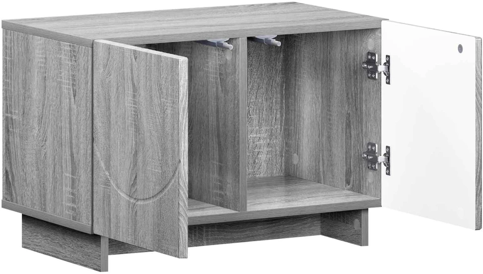 TV staliukas Televizoriaus stovas 60 x 34,5 x 40 cm Pilka Sonoma