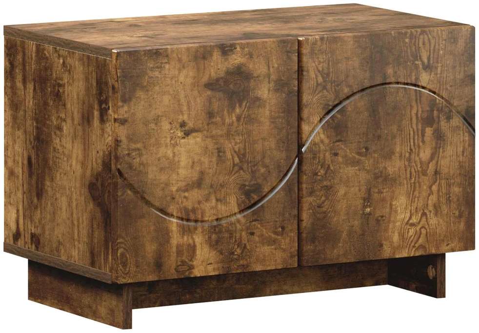 TV staliukas Televizoriaus stovas 60 x 34,5 x 40 cm Dūminio ąžuolo