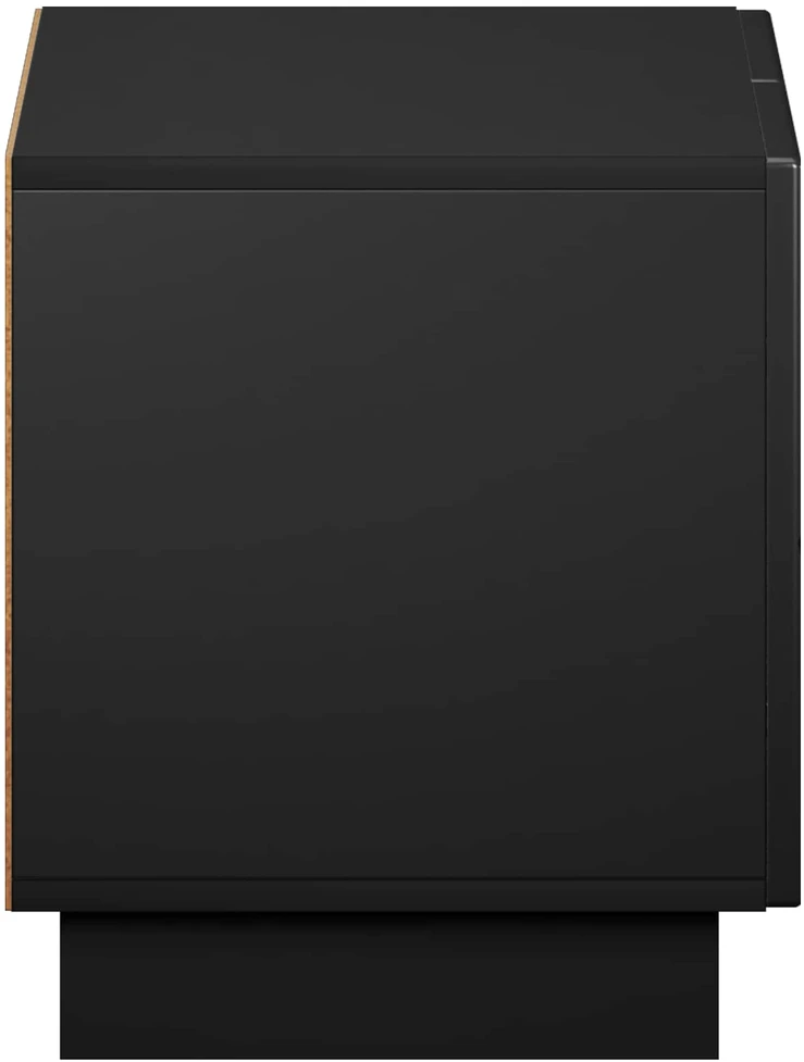 TV staliukas Televizoriaus stovas 60 x 34,5 x 40 cm Juoda Apdirbta mediena