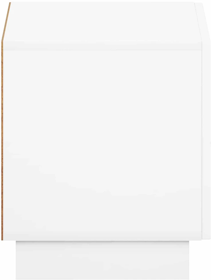 TV staliukas Televizoriaus stovas 60 x 34,5 x 40 cm Itin blizgi balta