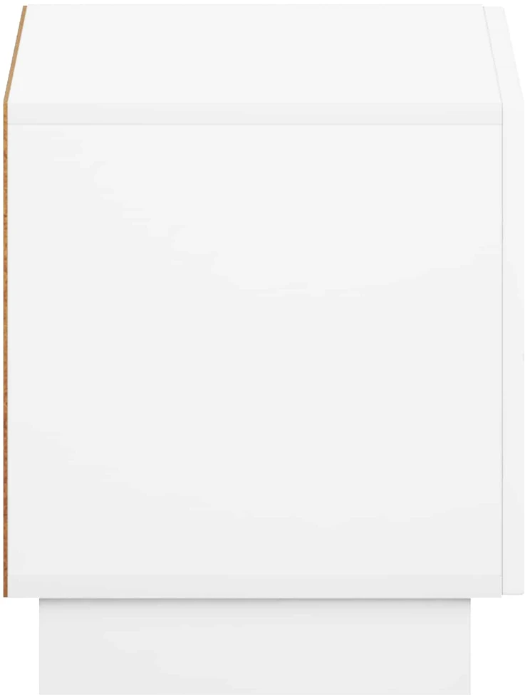 TV staliukas Televizoriaus stovas 60 x 34,5 x 40 cm Balta Apdirbta mediena