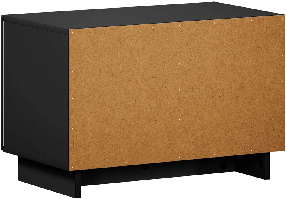 TV staliukas Televizoriaus stovas 60 x 34,5 x 40 cm Juoda Apdirbta mediena
