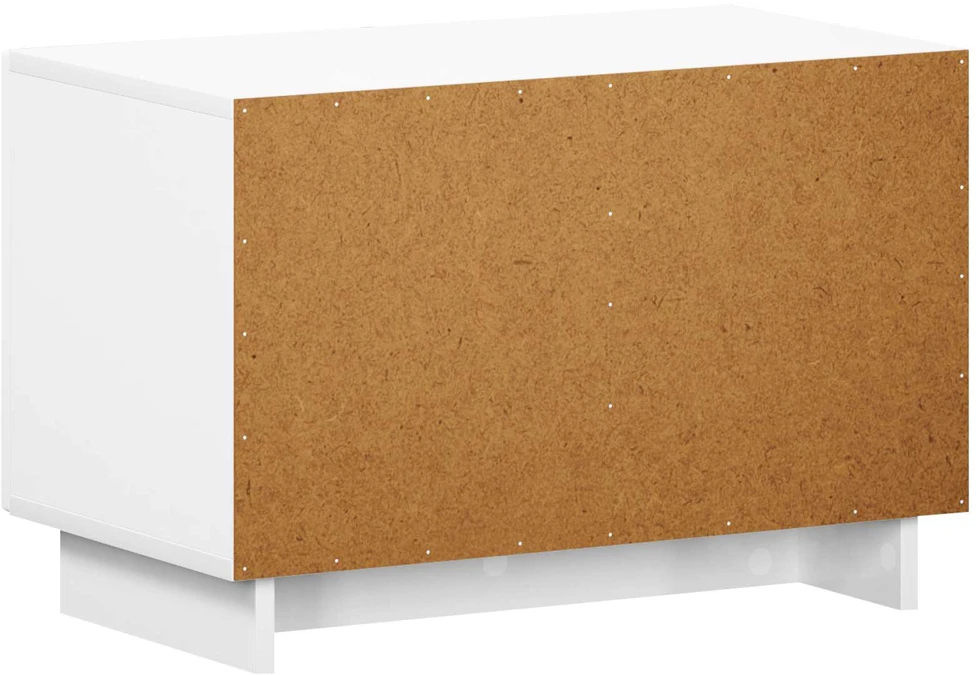 TV staliukas Televizoriaus stovas 60 x 34,5 x 40 cm Itin blizgi balta