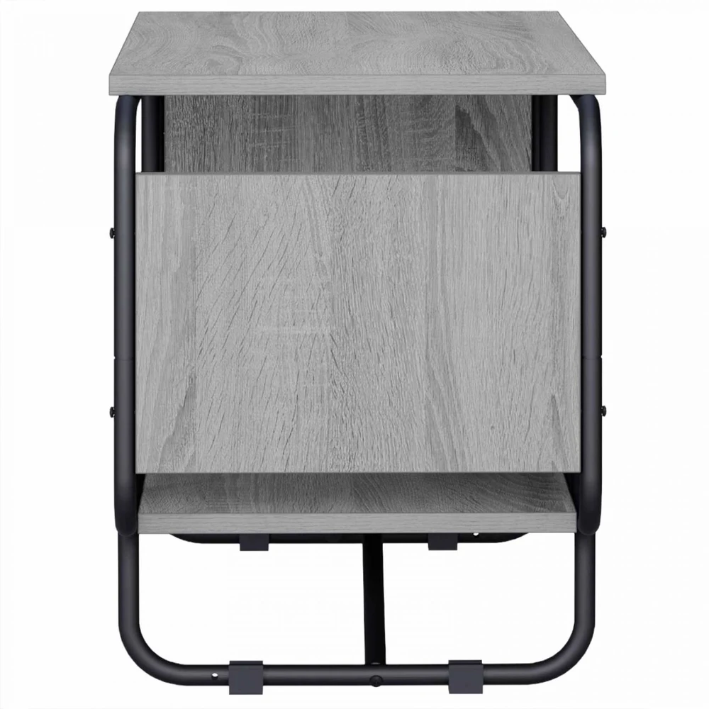 TV staliukas Televizoriaus stovas 80 x 36 x 45 cm Pilka Sonoma