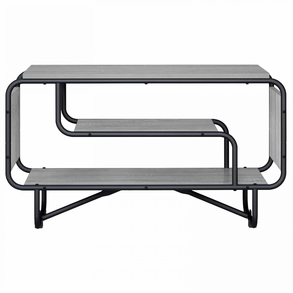 TV staliukas Televizoriaus stovas 80 x 36 x 45 cm Pilka Sonoma