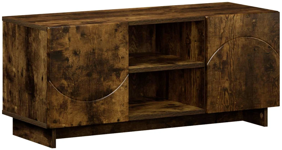 TV staliukas Televizoriaus stovas 90 x 34.5 x 40 cm Dūminio ąžuolo