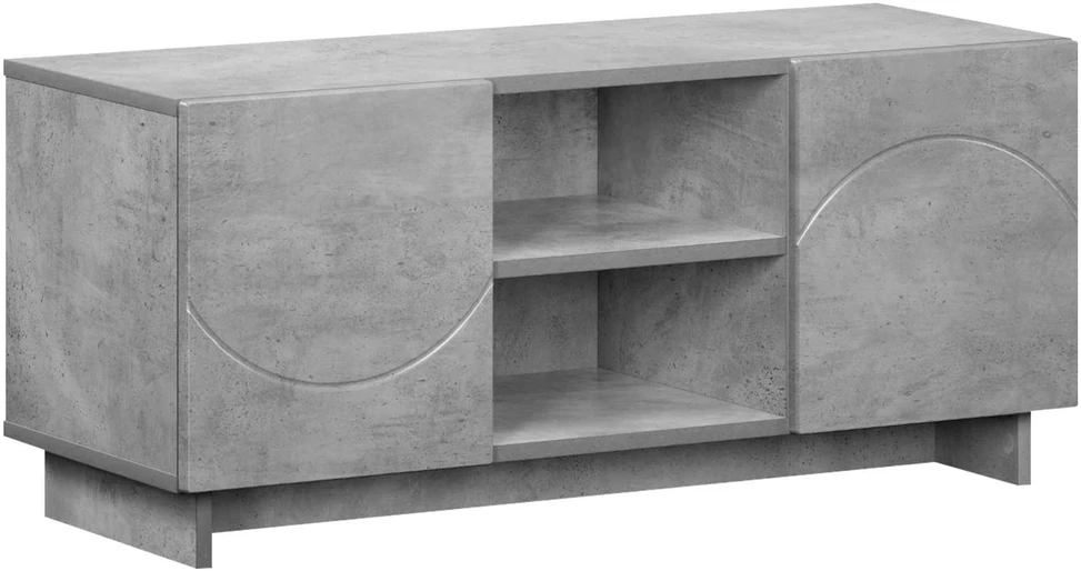 TV staliukas Televizoriaus stovas 90 x 34.5 x 40 cm Betono pilka