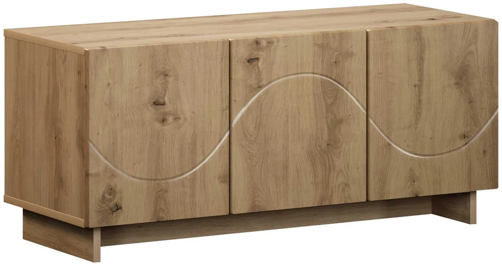 TV staliukas Televizoriaus stovas 90 x 34.5 x 40 cm Artisano ąžuolo