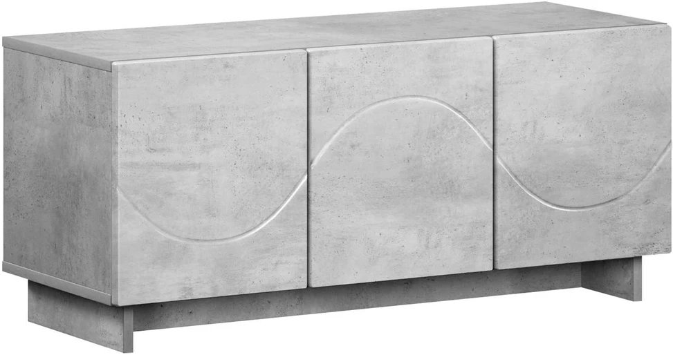TV staliukas Televizoriaus stovas 90 x 34.5 x 40 cm Betono pilka