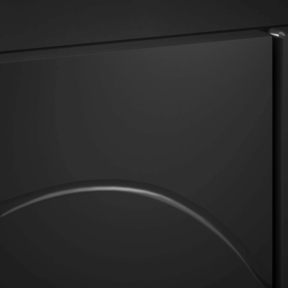 TV staliukas Televizoriaus stovas 90 x 34.5 x 40 cm Juoda Apdirbta mediena