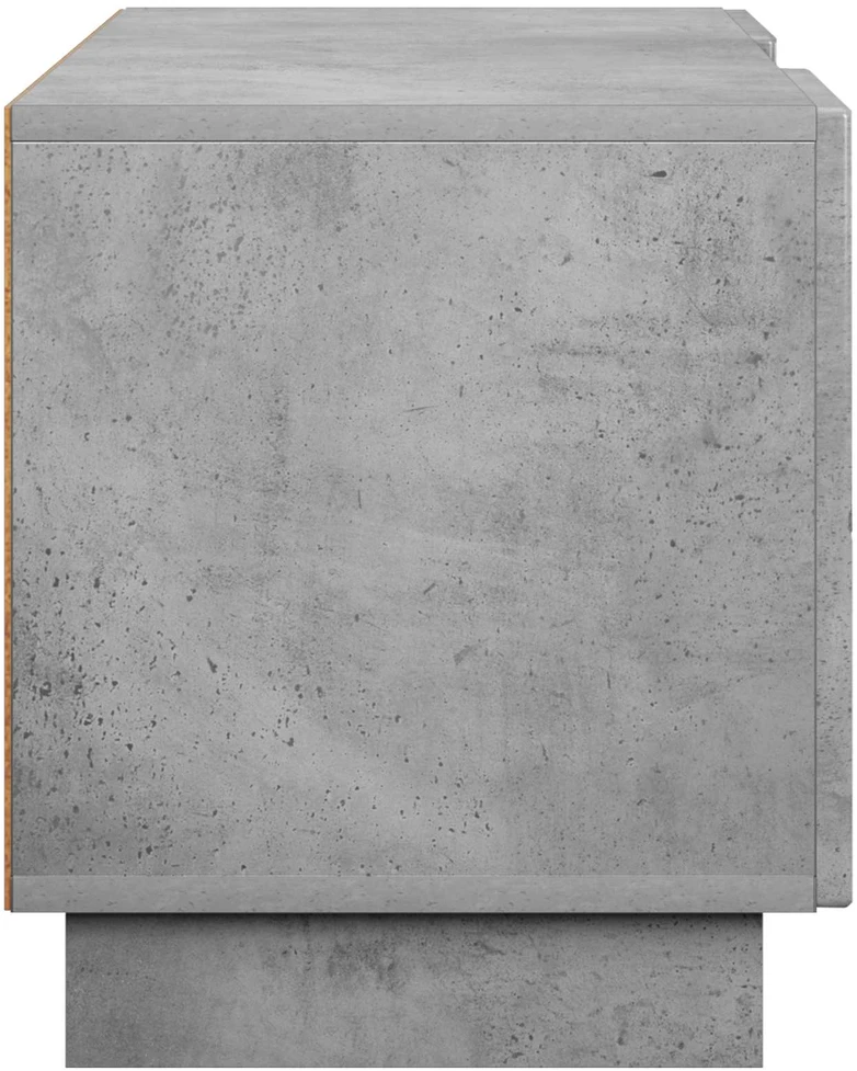 TV staliukas Televizoriaus stovas 90 x 34.5 x 40 cm Betono pilka
