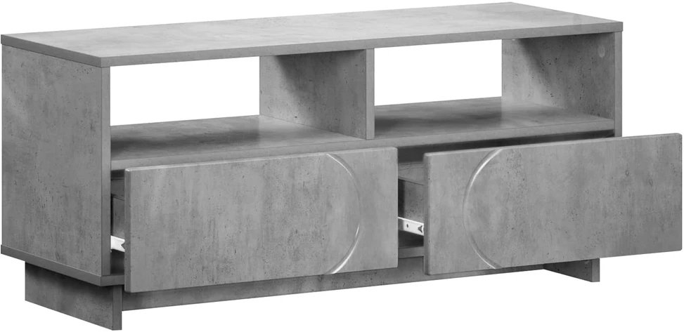 TV staliukas Televizoriaus stovas 90 x 34.5 x 40 cm Betono pilka