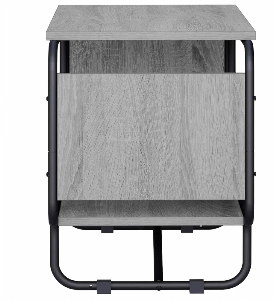 TV staliukas Televizoriaus stovas 98 x 36 x 45 cm Pilka Sonoma