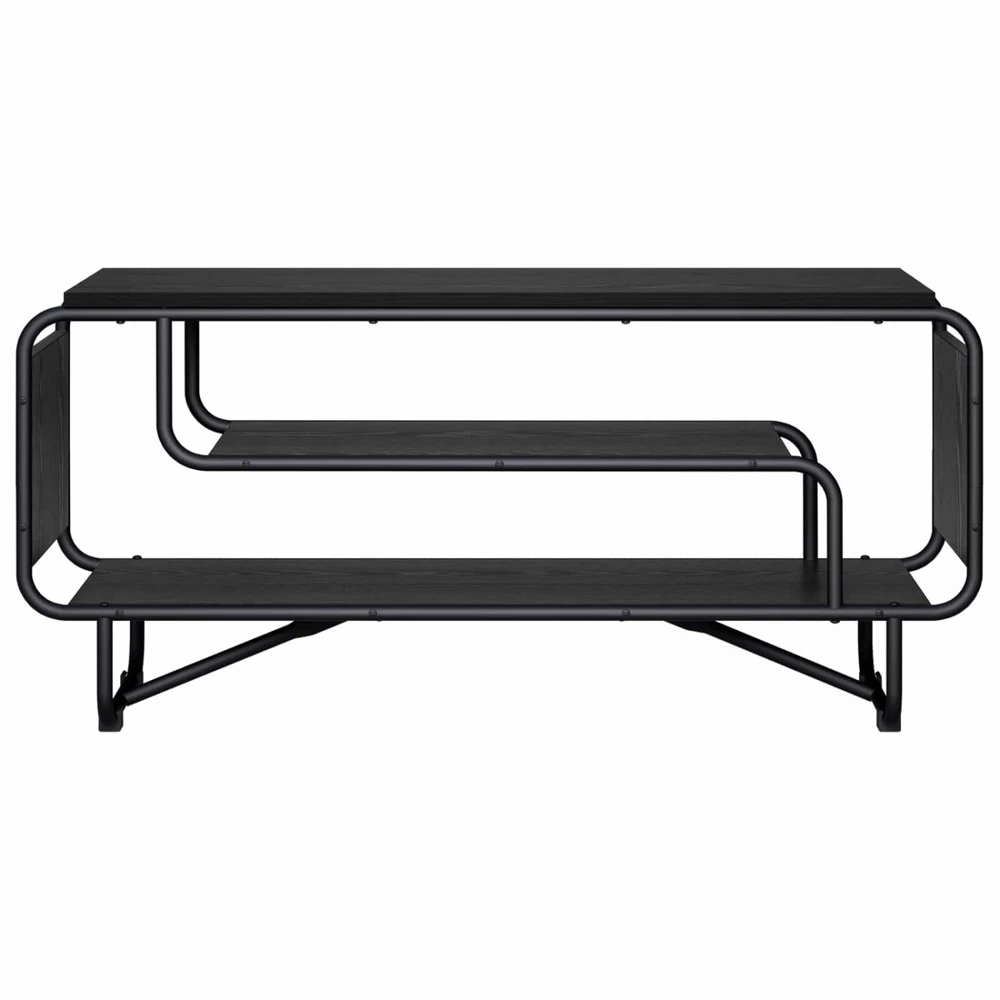 TV staliukas Televizoriaus stovas 98 x 36 x 45 cm Juodojo ąžuolo