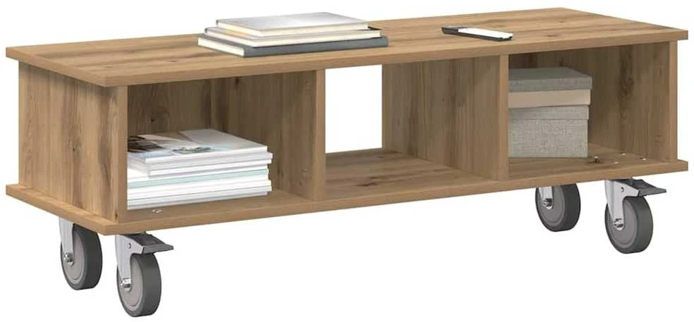 TV staliukas Televizoriaus stovas 100 x 35 x 35 cm Amatininkų ąžuolas
