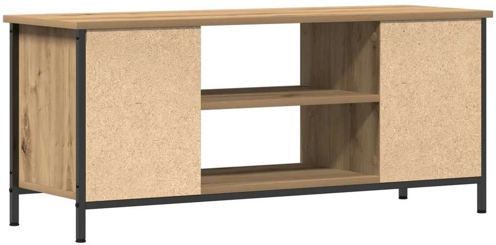 TV staliukas Televizoriaus spintelė 102 x 35 x 45 cm Amatininkų ąžuolas