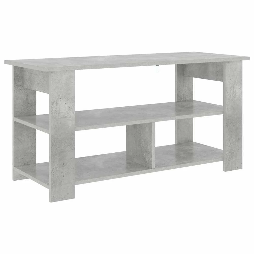 TV staliukas Televizoriaus stovas Betono pilka 100 x 40 x 50 cm