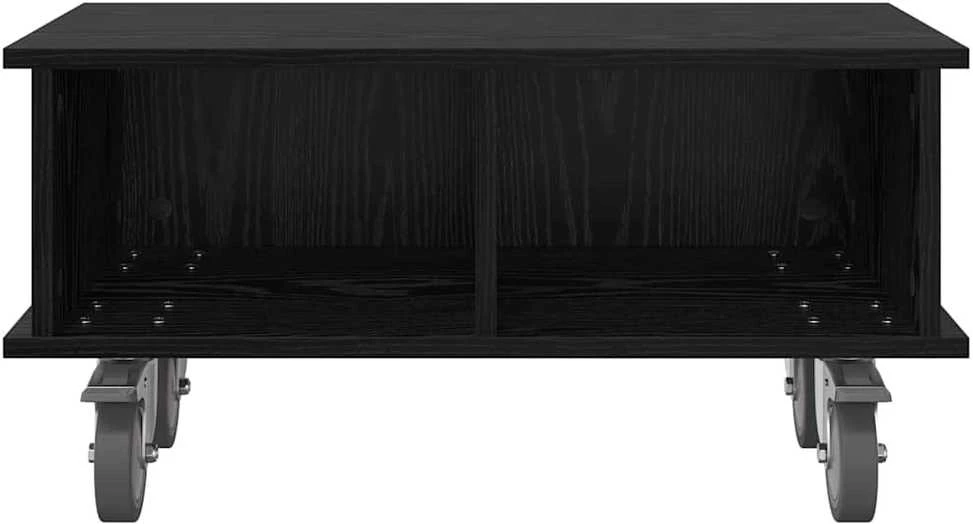 TV staliukas Televizoriaus stovas 68,5 x 35 x 35 cm Juodas ąžuolas