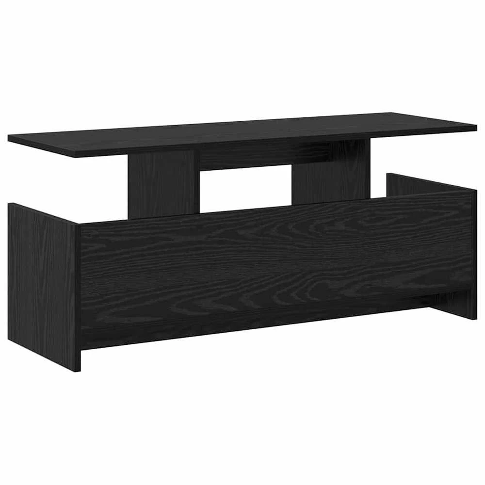 TV staliukas Televizoriaus stovas 102 x 35 x 45 cm Juodas ąžuolas