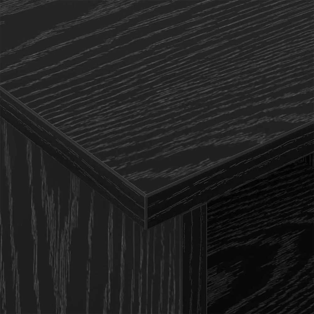 TV staliukas Televizoriaus stovas 100 x 35 x 35 cm Juodas ąžuolas
