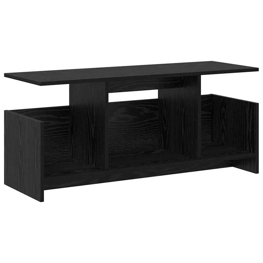 TV staliukas Televizoriaus stovas 102 x 35 x 45 cm Juodas ąžuolas