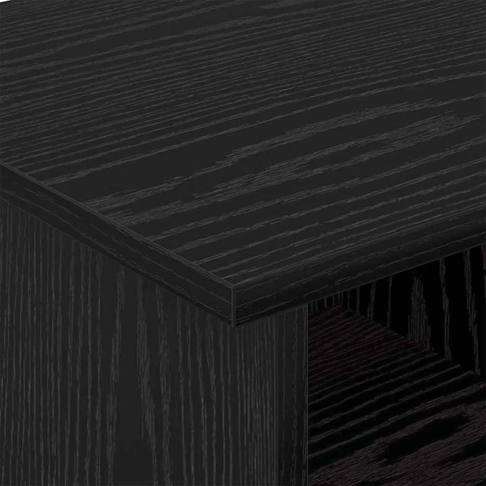 TV staliukas Televizoriaus stovas 68,5 x 35 x 35 cm Juodas ąžuolas