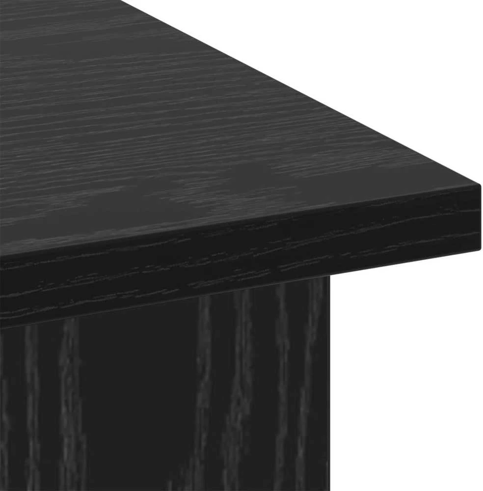 TV staliukas Televizoriaus stovas Juodas ąžuolas 100 x 40 x 50 cm