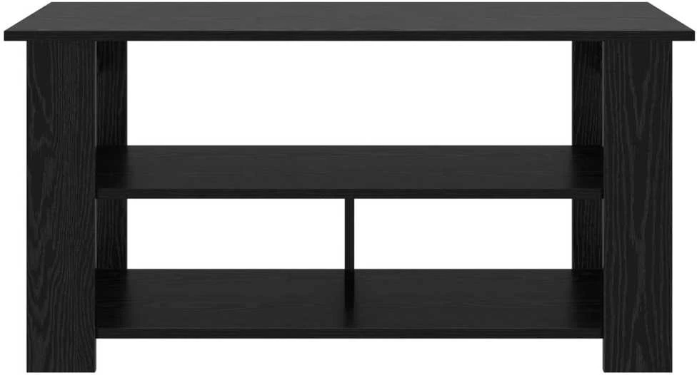 TV staliukas Televizoriaus stovas Juodas ąžuolas 100 x 40 x 50 cm