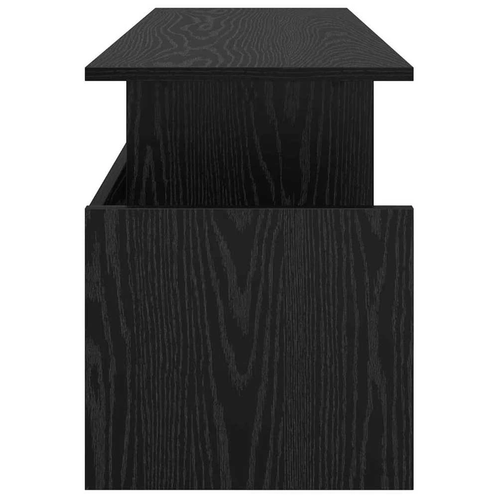 TV staliukas Televizoriaus stovas 102 x 35 x 45 cm Juodas ąžuolas