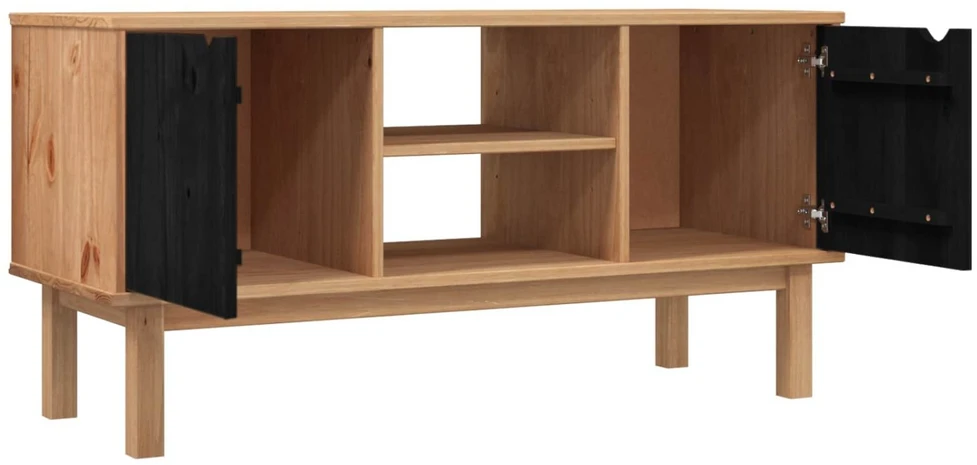 TV staliukas Televizoriaus stovas OTTA 113,5 x 43 x 57 cm Juoda
