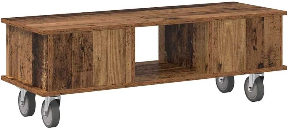 TV staliukas Televizoriaus stovas 100 x 35 x 35 cm Senas medis