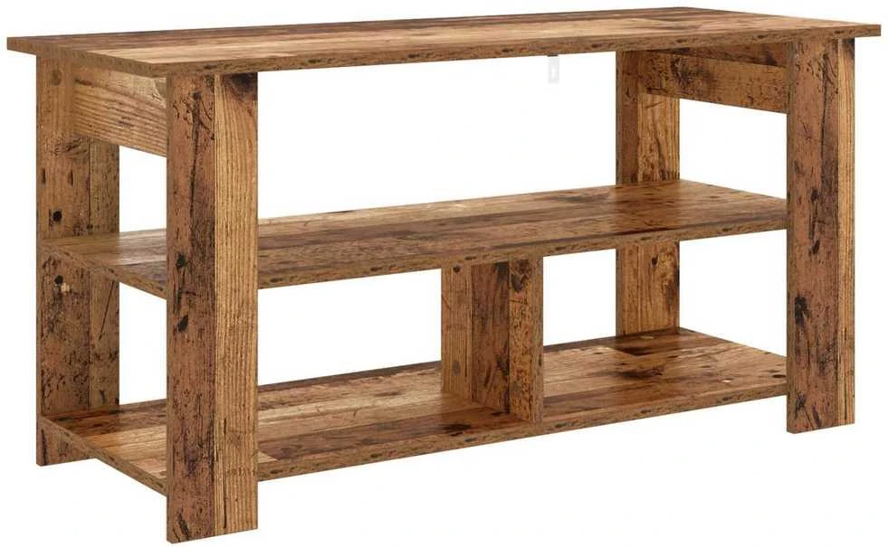 TV staliukas Televizoriaus stovas Senas medis 100 x 40 x 50 cm