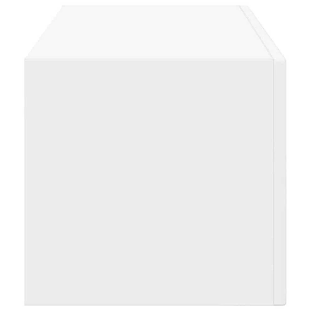 TV staliukas TV sieninė spintelė Balta 98 x 31 x 29,5 cm Apdirbta mediena
