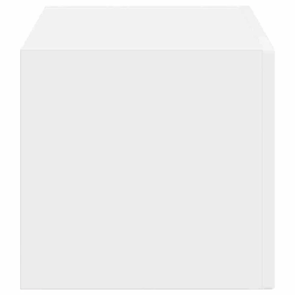 TV staliukas TV sieninė spintelė 60 x 31 x 29,5 cm Blizgus baltas