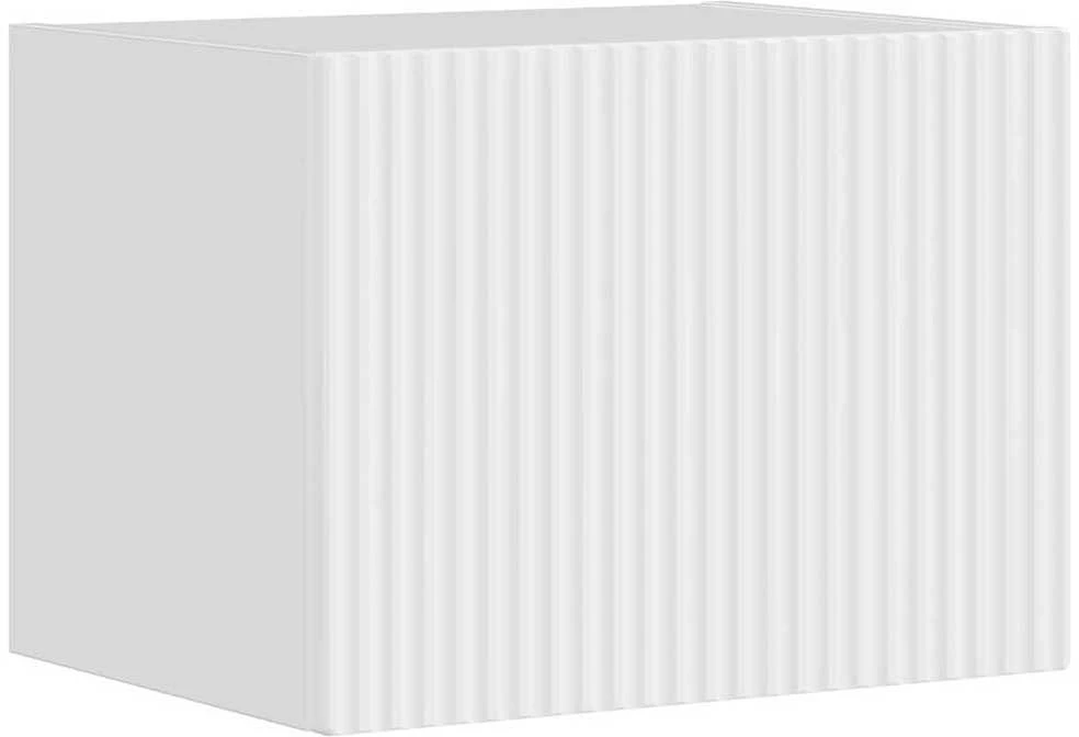 TV staliukas TV sieninė spintelė 39 x 31 x 29,5 cm Blizgus baltas