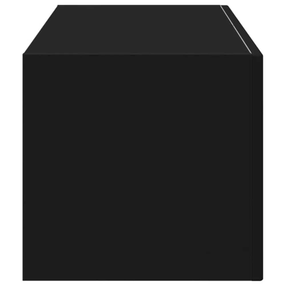 TV staliukas TV sieninė spintelė Juoda 98 x 31 x 29,5 cm Apdirbta mediena