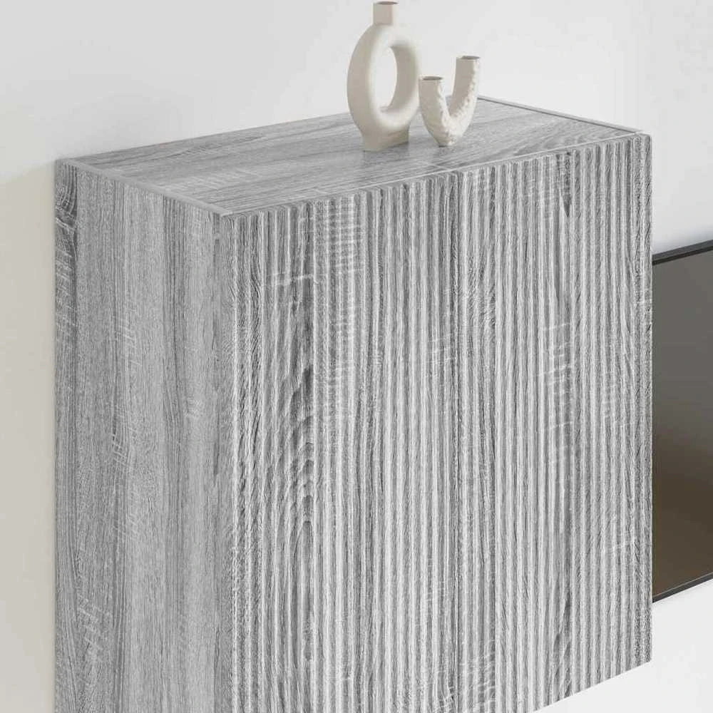 TV staliukas TV sieninė spintelė 59,5 x 31 x 60 cm Pilkas Sonoma
