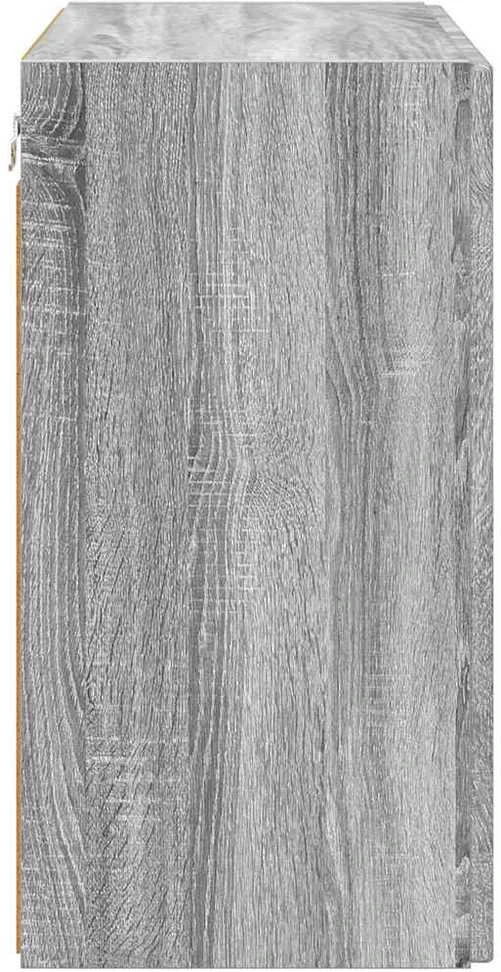 TV staliukas TV sieninė spintelė 59,5 x 31 x 60 cm Pilkas Sonoma