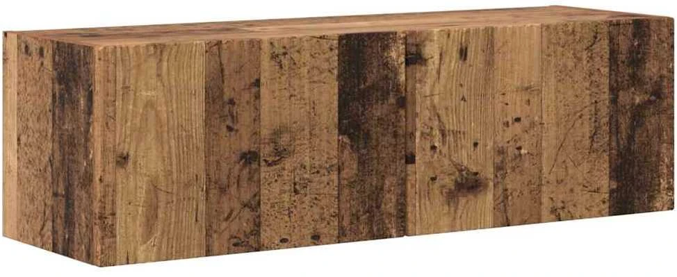 TV staliukas TV sieninė spintelė 98 x 31 x 29,5 cm Senovinis medis
