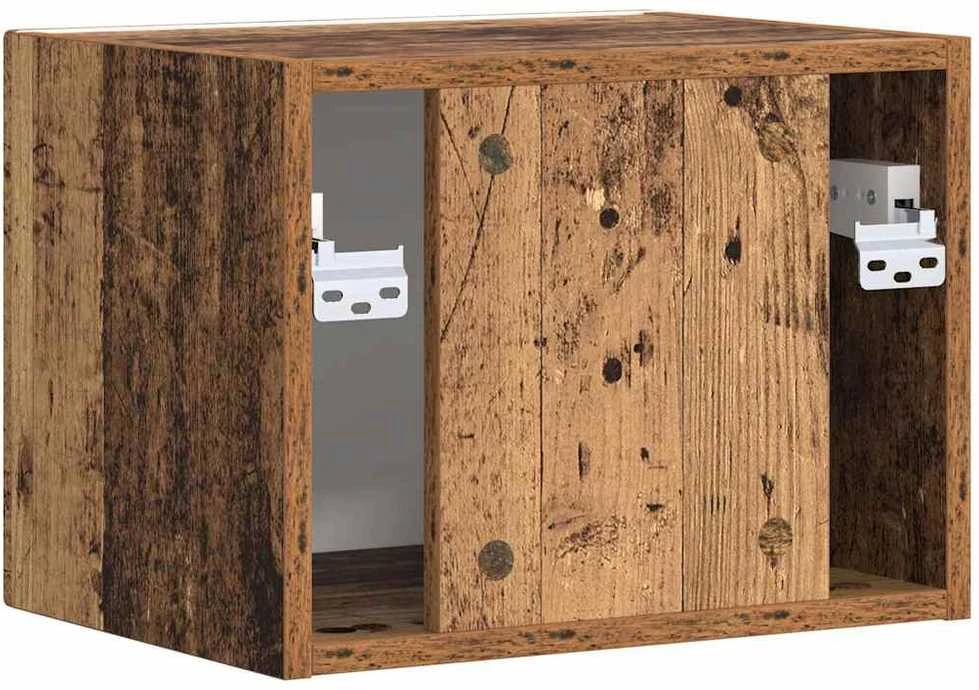 TV staliukas TV sieninė spintelė 39 x 31 x 29,5 cm Senovinis medis