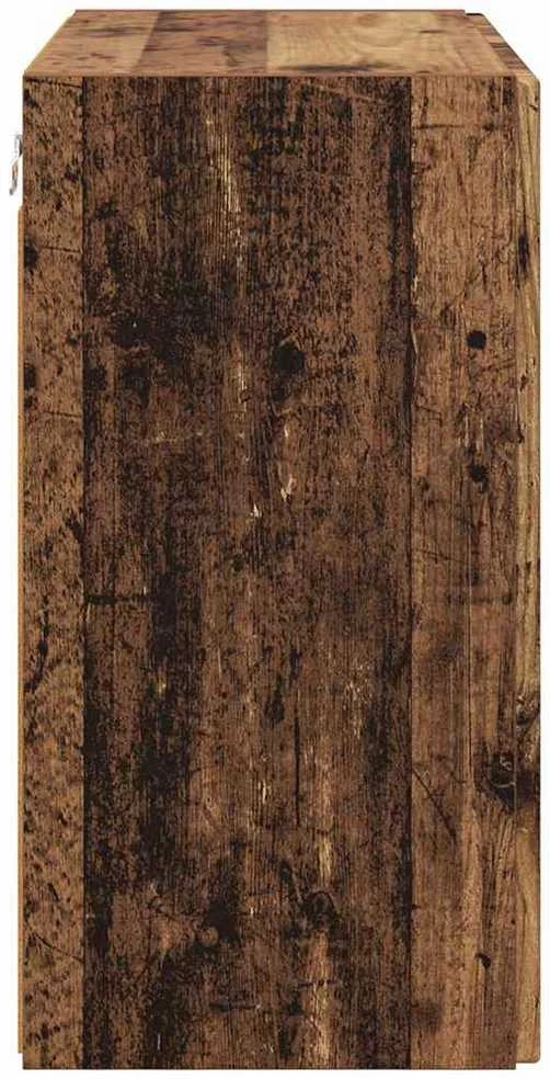 TV staliukas TV sieninė spintelė 59,5 x 31 x 60 cm Senovinis medis