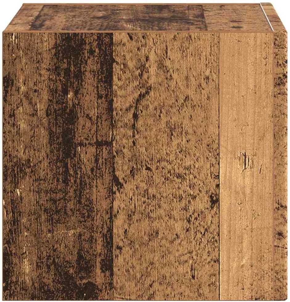 TV staliukas TV sieninė spintelė 39 x 31 x 29,5 cm Senovinis medis
