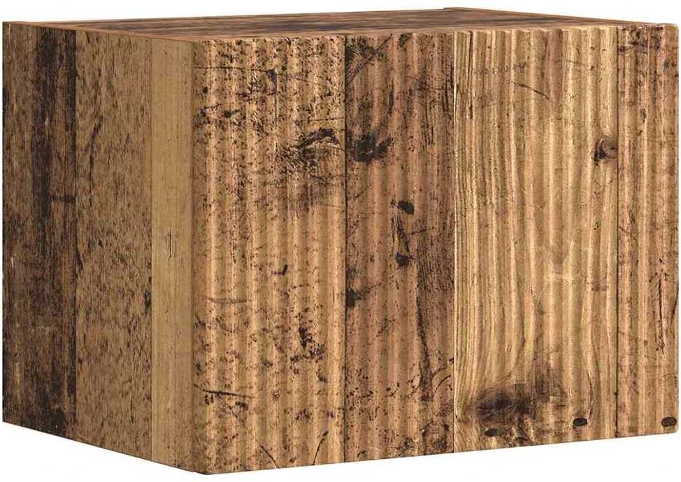 TV staliukas TV sieninė spintelė 39 x 31 x 29,5 cm Senovinis medis