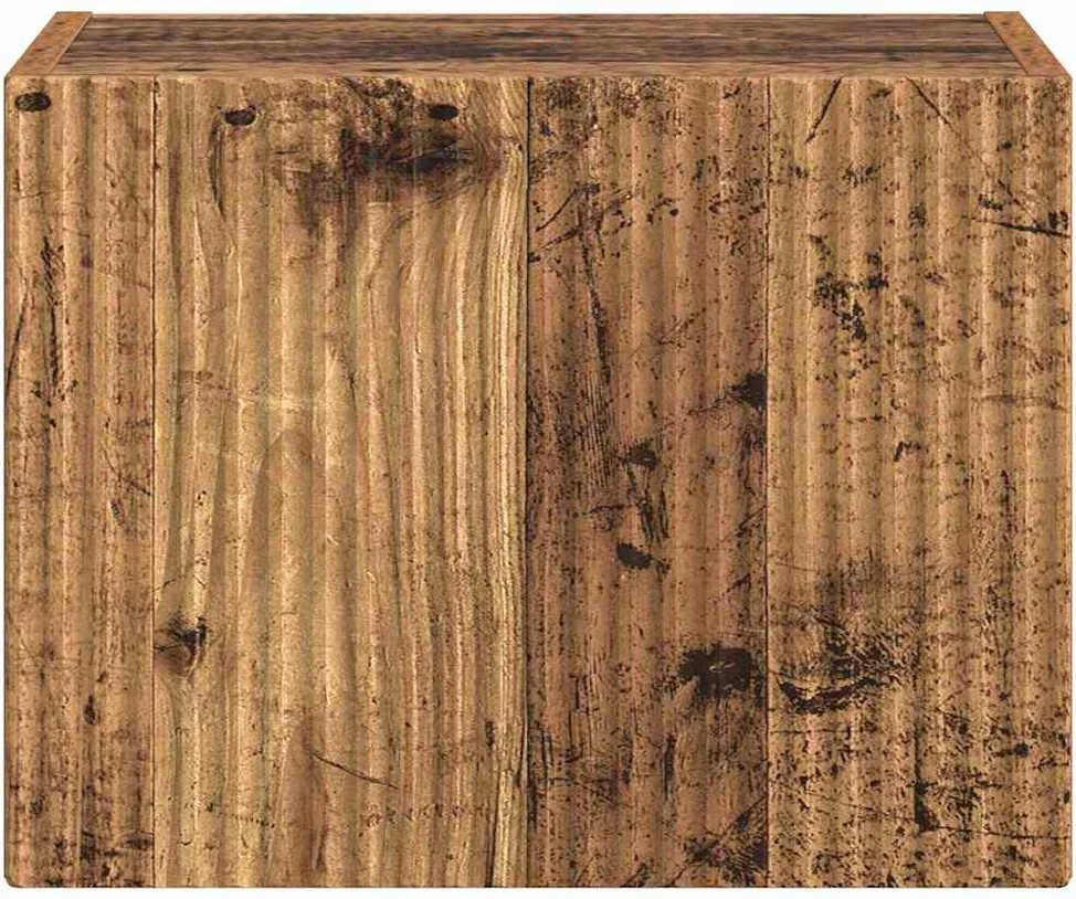 TV staliukas TV sieninė spintelė 39 x 31 x 29,5 cm Senovinis medis