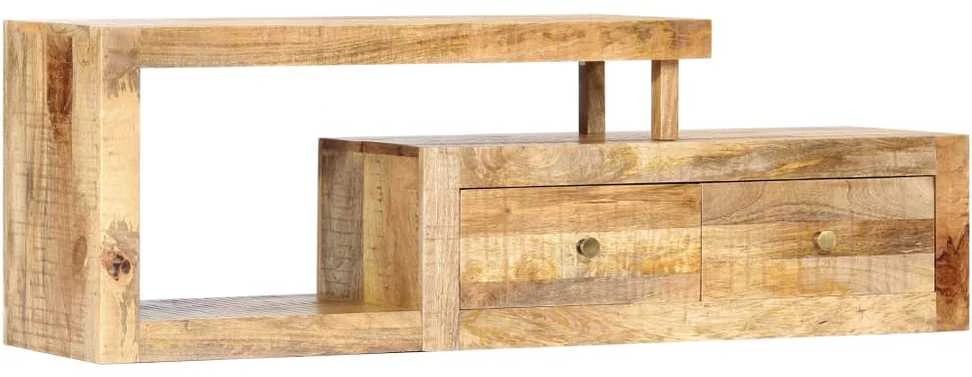 TV staliukas TV spintelė, 120x30x40cm, mango medienos masyvas