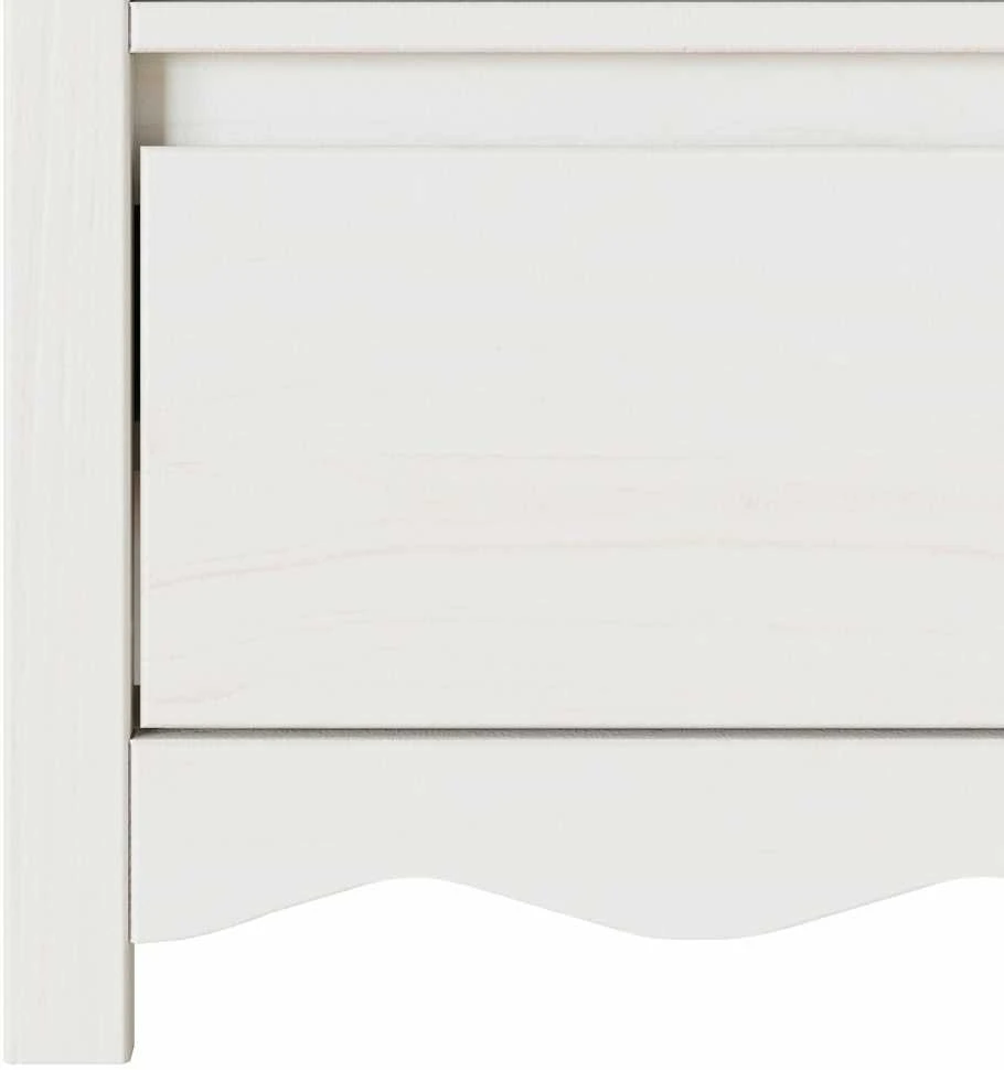 TV staliukas Televizoriaus spintelė su stalčių Drammen Balta 99 x 43 x 55 cm