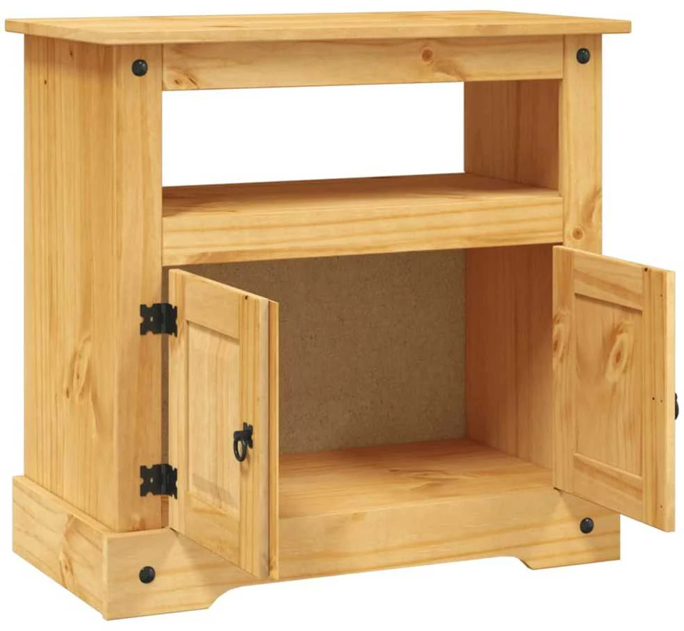 TV staliukas TV spintelė, meksikinė pušis, Corona stilius, 80x43x78 cm