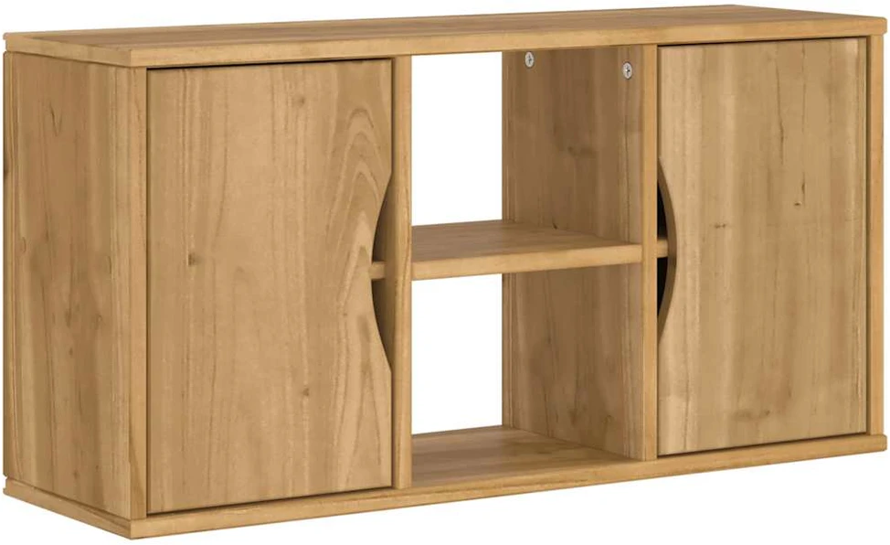 TV staliukas TV spintelė, ODDA, 79x24x40 cm, pušies masyvas