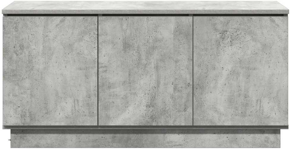 TV staliukas Televizoriaus spintelė 100 x 38 x 49 cm Betono pilka