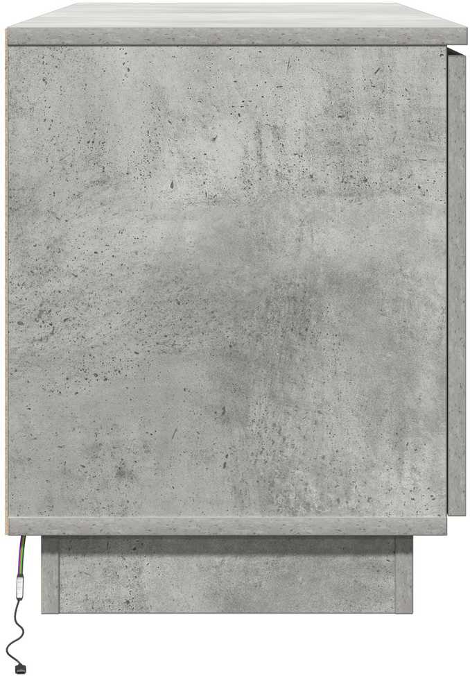 TV staliukas Televizoriaus spintelė 100 x 38 x 49 cm Betono pilka